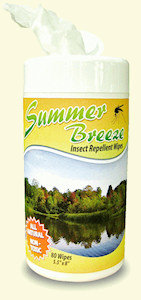 One Canister Summer Breeze Repellent Wipes